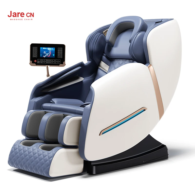 

Jare JR-X8-6699F Bluetooth Music AI Voice LCD Airbag Heat Shiatsu Luxury Zero Gravity Massage Chair