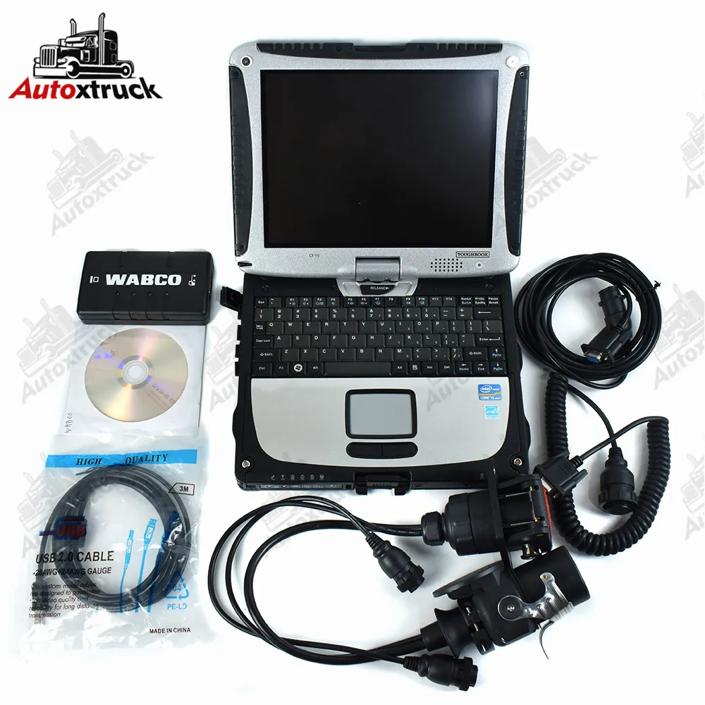 CF19 Laptop Heavy Duty for wabco Diagnostic KIT(WDI) Scanner Trailer and Truck Diagnostic Interface Diagnostic Scanner tool
CF19 Laptop Heavy Duty for wabco Diagnostic KIT(WDI) Scanner Trailer and Truck Diagnostic Interface Diagnostic Scanner tool
