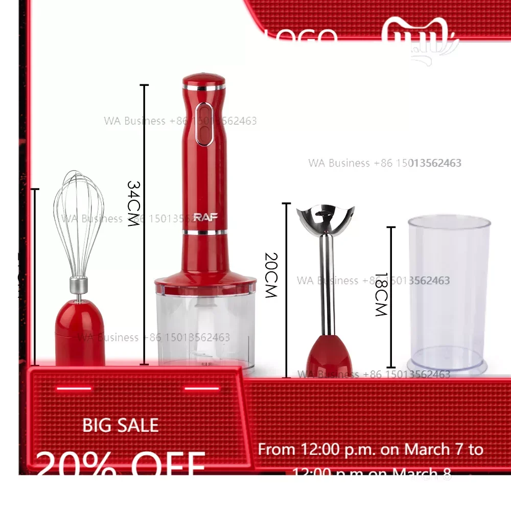 Kitchen Hand-held Cooking Stick Baby Food Electric Stirring Stick Milk Foam Machine Juicing Meat Grinder
Kitchen Hand-held Cooking Stick Baby Food Electric Stirring Stick Milk Foam Machine Juicing Meat Grinder