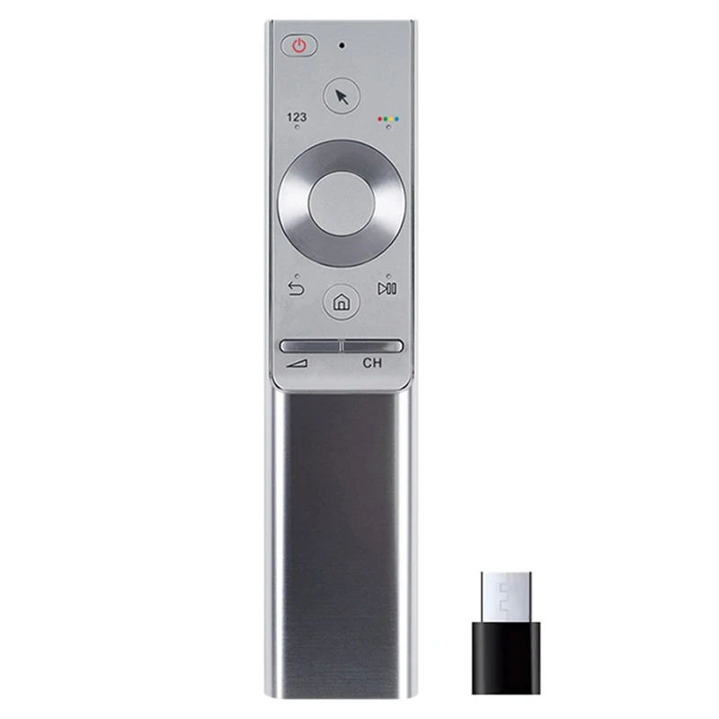 Умный пульт дистанционного управления для Samsung TV BN59-01274A Air Mouse 2,4G + инфракрасный пульт дистанционного управления со встроенным гироскопом
Умный пульт дистанционного управления для Samsung TV BN59-01274A Air Mouse 2,4G + инфракрасный пульт дистанционного управления со встроенным гироскопом