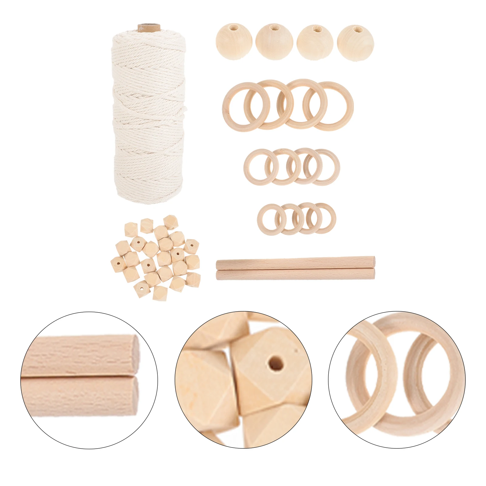 Macrame Craft Kit - Complete DIY Tapestry Set for Adults 6 S516d4e651dc641c582fd81aac8a17e9eh