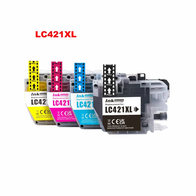 NEW LC421 LC421XL Compatible Ink Cartridge For Brother LC421 LC421XL DCP-J1050DW DCP-J1140DW MFC-J1010DW Printer
NEW LC421 LC421XL Compatible Ink Cartridge For Brother LC421 LC421XL DCP-J1050DW DCP-J1140DW MFC-J1010DW Printer