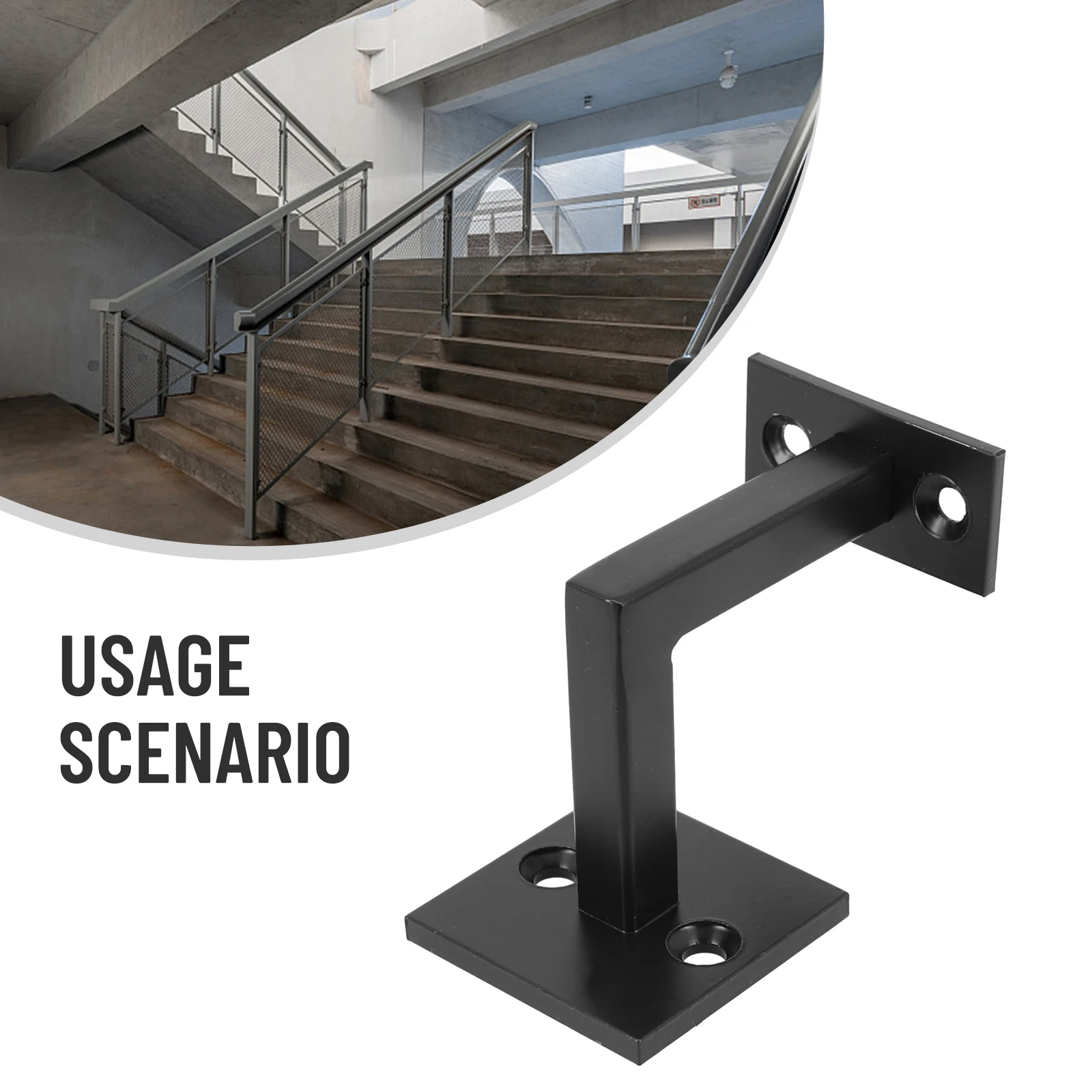 304 Stainless Steel Stair Handrail Brackets For Stairs Wall Handrail Fitting Tools Matte Black Solid Stainless Steel Supports
304 Stainless Steel Stair Handrail Brackets For Stairs Wall Handrail Fitting Tools Matte Black Solid Stainless Steel Supports