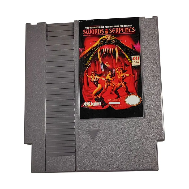 Игра в ролевые игры для мечей NES и SE-картридж для консоли с одной картой, 72 контакта, игровая консоль NTSC и PAL
Игра в ролевые игры для мечей NES и SE-картридж для консоли с одной картой, 72 контакта, игровая консоль NTSC и PAL
