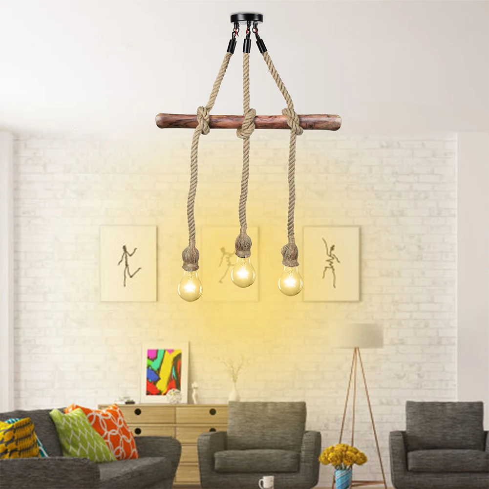 1m 4 Head LED 1m 4 Head LED Retro Hemp Rope Ceiling Lamp Without Light For LED Lamp Halogen Lamp Tungsten Lamp DIY Decoration
1m 4 Head LED 1m 4 Head LED Retro Hemp Rope Ceiling Lamp Without Light For LED Lamp Halogen Lamp Tungsten Lamp DIY Decoration