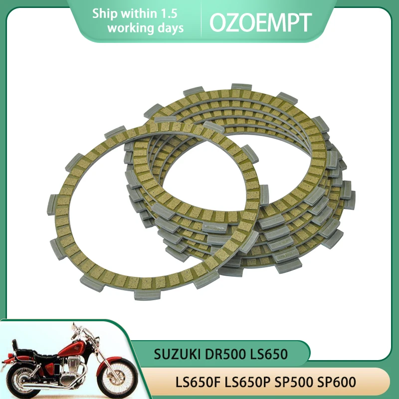 OZOEMPT Fibrous Clutch plate Apply to SUZUKI DR500 LS650 LS650F LS650P SP500 SP600
OZOEMPT Fibrous Clutch plate Apply to SUZUKI DR500 LS650 LS650F LS650P SP500 SP600
