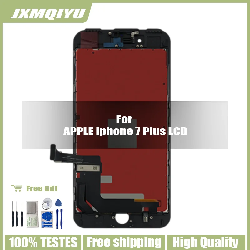 ЖК-дисплей OEM класса AAA + для iPhone 7 Plus с идеальным 3D сенсорным экраном дигитайзер в сборе + закаленное стекло + Инструменты
ЖК-дисплей OEM класса AAA + для iPhone 7 Plus с идеальным 3D сенсорным экраном дигитайзер в сборе + закаленное стекло + Инструменты