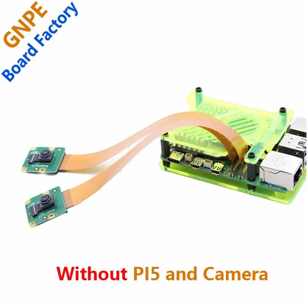 Прозрачный защитный чехол для Raspberry Pi 5 
Прозрачный защитный чехол для Raspberry Pi 5