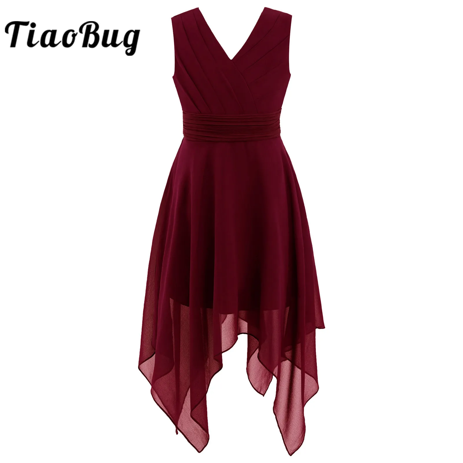 Flower Girls Dress Summer V-neck Chiffon Evening Dress Birthday Party Wedding Dresses Children Costume Elegant Princess Dresses
Flower Girls Dress Summer V-neck Chiffon Evening Dress Birthday Party Wedding Dresses Children Costume Elegant Princess Dresses