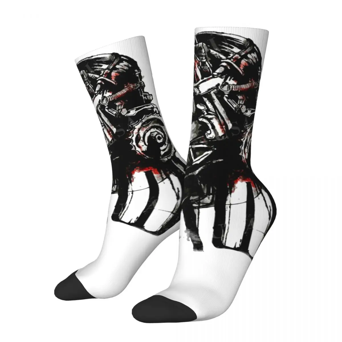 

Novelty Unisex Socks Saw Movie Fan Unique Design Product Super Soft horror film game Skateboard Stockings All Seasons