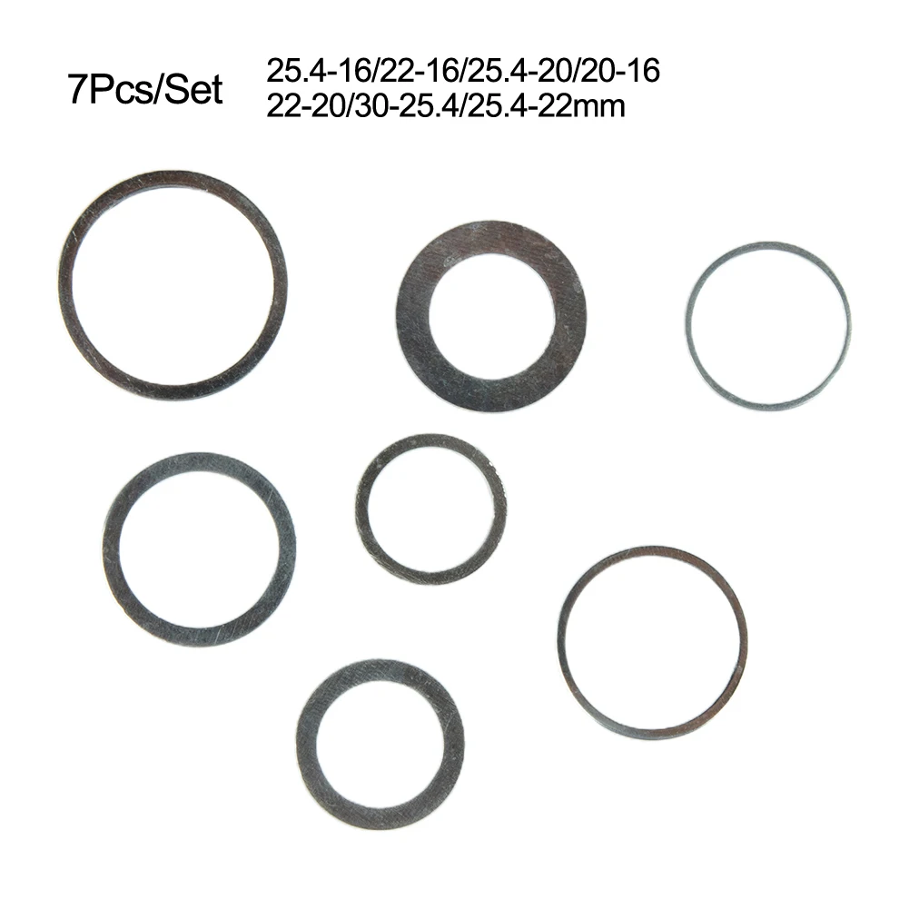 7Pcs/Set Circular Saw Ring Circular Saw Blade Reduction Ring Conversion Ring For Grinder From Different Angle Woodworking Tools
7Pcs/Set Circular Saw Ring Circular Saw Blade Reduction Ring Conversion Ring For Grinder From Different Angle Woodworking Tools