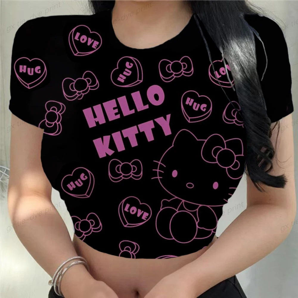 Womon Sexy T Shirt Top Harajuku Slim Bodycon Streetwear Hello Kitty Printing Clothing Clothes Tank Y2k Crop Top T Shirt Vest
Womon Sexy T Shirt Top Harajuku Slim Bodycon Streetwear Hello Kitty Printing Clothing Clothes Tank Y2k Crop Top T Shirt Vest