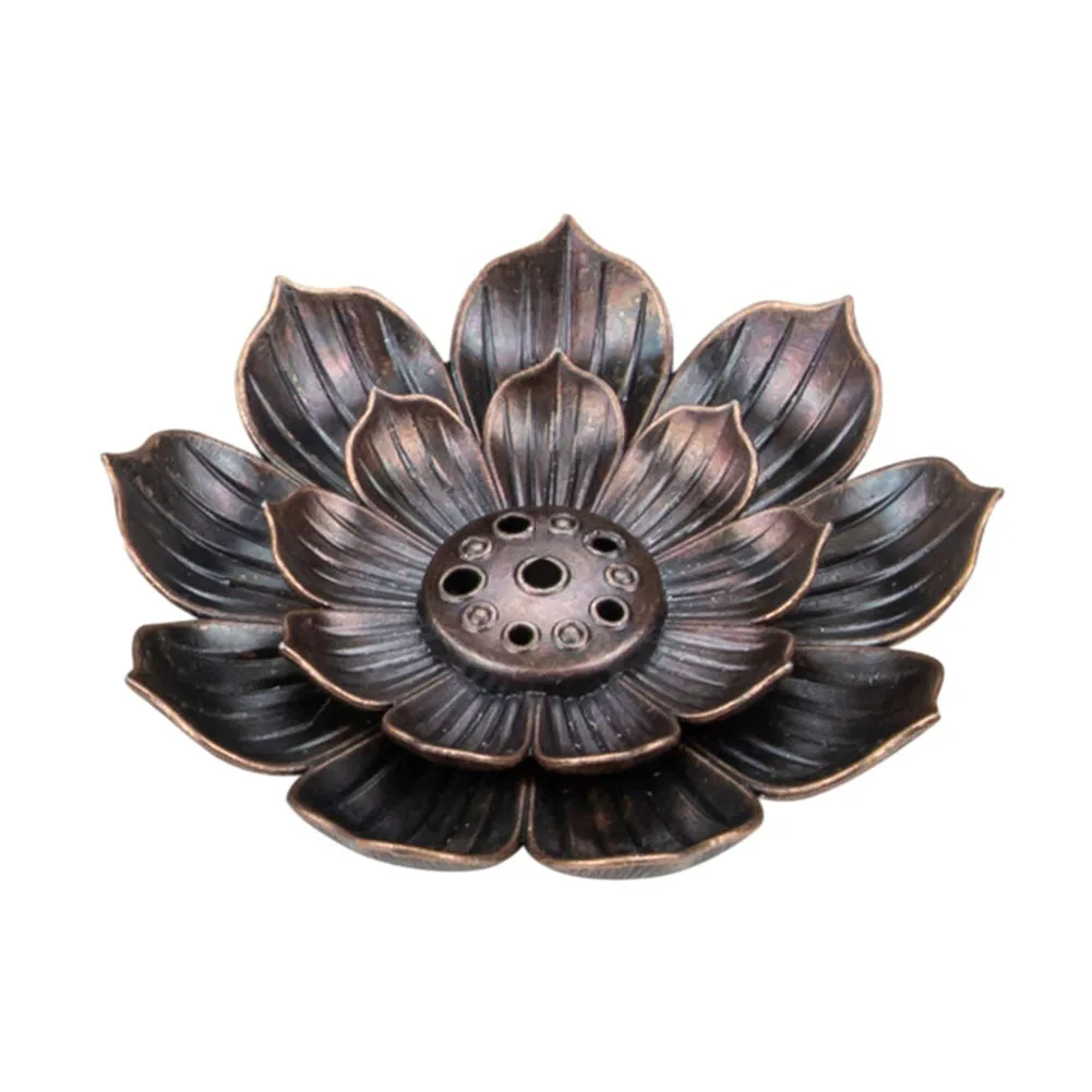 Aluminium Alloy Incense Burner Elegant Lotus Design Gray Catcher Ideal for Buddhist Temples and Relaxation Spaces
Aluminium Alloy Incense Burner Elegant Lotus Design Gray Catcher Ideal for Buddhist Temples and Relaxation Spaces
