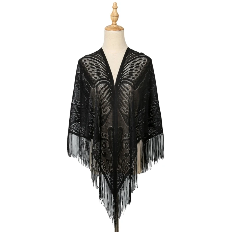 Triangle Shawl for Hot Summer Triangle Shawl with Hollow Butterfly for Ladies Mother Wedding Party Sunproof Supplies
Triangle Shawl for Hot Summer Triangle Shawl with Hollow Butterfly for Ladies Mother Wedding Party Sunproof Supplies