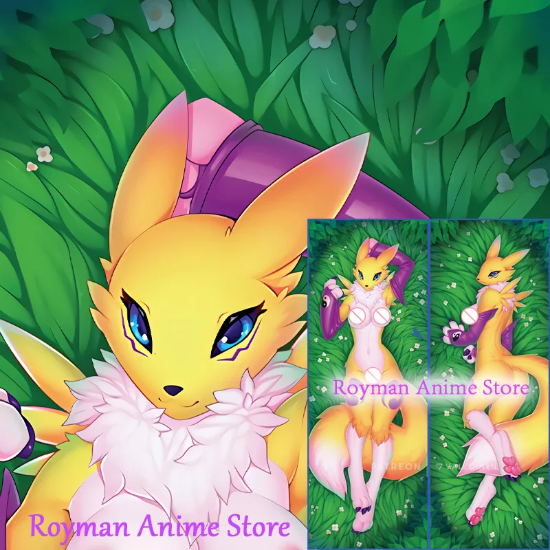 Dakimakura Anime Renamon Digimon Furry Double Sided Print Life-size Body Pillow Cover
Dakimakura Anime Renamon Digimon Furry Double Sided Print Life-size Body Pillow Cover