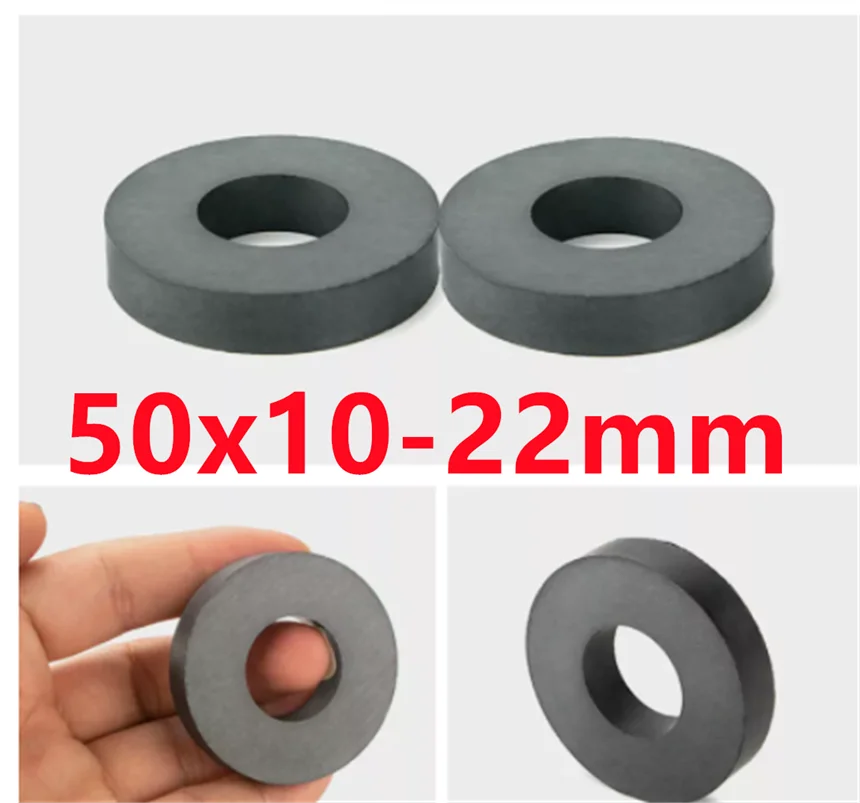 5PCS/LOT Ring Ferrite Magnet 50*10 Hole 22 Y30 Strong MAGNET 50x10 Black Round Speaker Magnets 50x10-22
5PCS/LOT Ring Ferrite Magnet 50*10 Hole 22 Y30 Strong MAGNET 50x10 Black Round Speaker Magnets 50x10-22