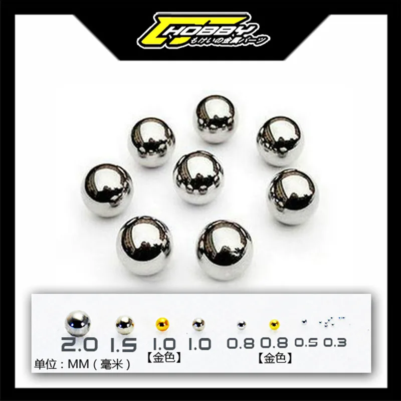 

CJ Hobby Steel Ball Detail-up Parts Modification For Mobile Suit Models Toys Metal Accessories