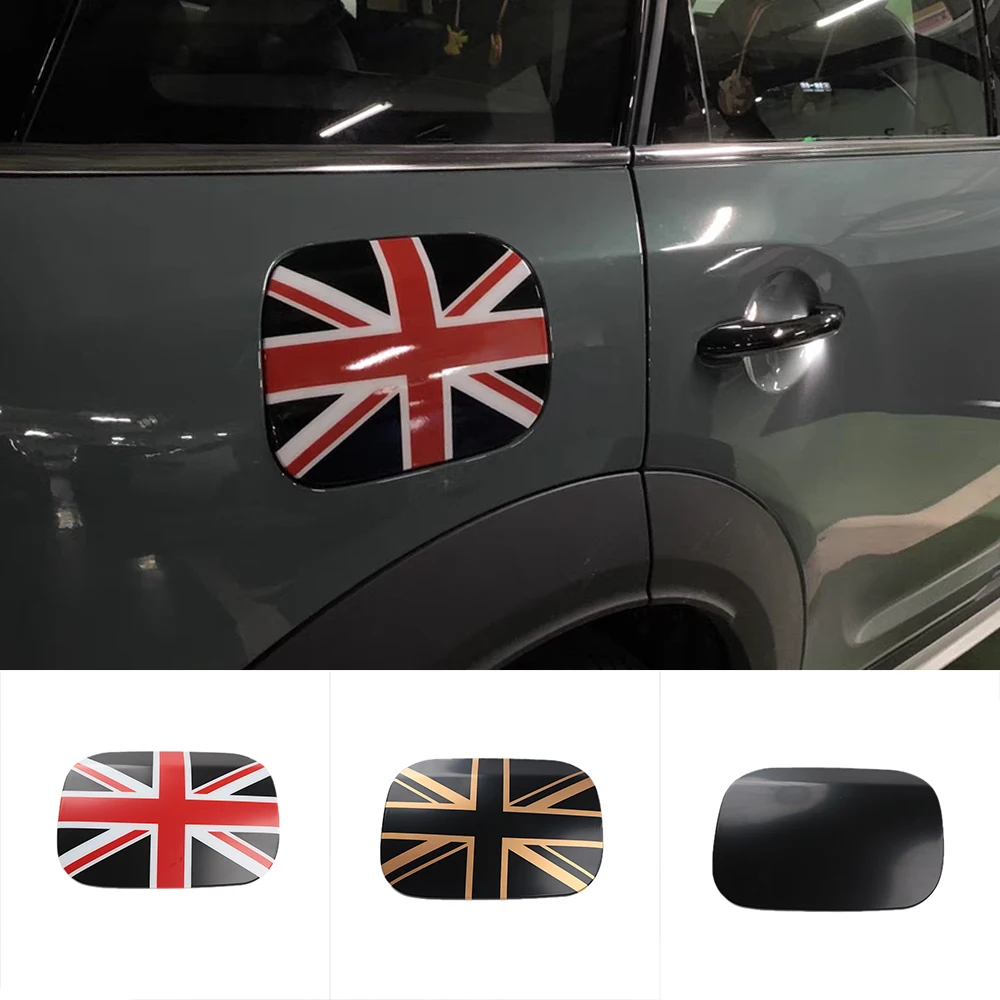 

3D Union Jack Fuel Tank Cap Decorative Cover Sticker For M Coope r J C W 1 Country F 60 Country Car-Styling Accessories