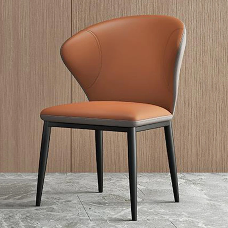 Nordic Dining Room Chair Luxury Lounge Designer Modern Leather Chair Minimalist Art Banquet Sillas De Comedor Library Furniture
Nordic Dining Room Chair Luxury Lounge Designer Modern Leather Chair Minimalist Art Banquet Sillas De Comedor Library Furniture