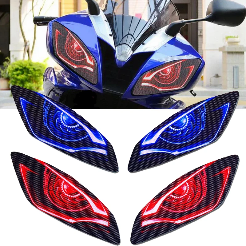 Motorcycle 3D Front Fairing Headlight Sticker Guard Head Light Stickers For YAMAHA YZF-R6 YZFR6 YZF R6 2006-2016
Motorcycle 3D Front Fairing Headlight Sticker Guard Head Light Stickers For YAMAHA YZF-R6 YZFR6 YZF R6 2006-2016