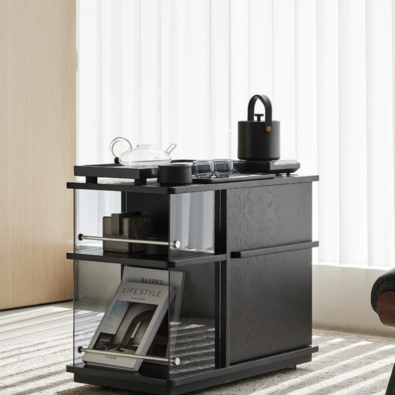 Mobile tea table, small cart, living room, multifunctional tea table, side cabinets, storage cabinets, balcony, solid wood tea
Mobile tea table, small cart, living room, multifunctional tea table, side cabinets, storage cabinets, balcony, solid wood tea