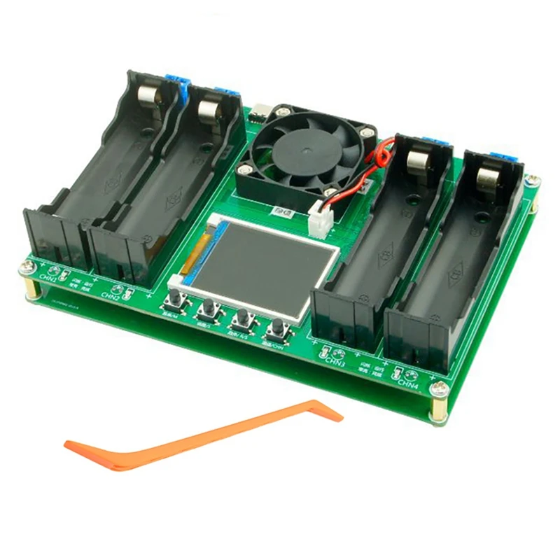 

4-канальный тестер емкости аккумулятора 18650, измерительный модуль внутреннего сопротивления аккумулятора