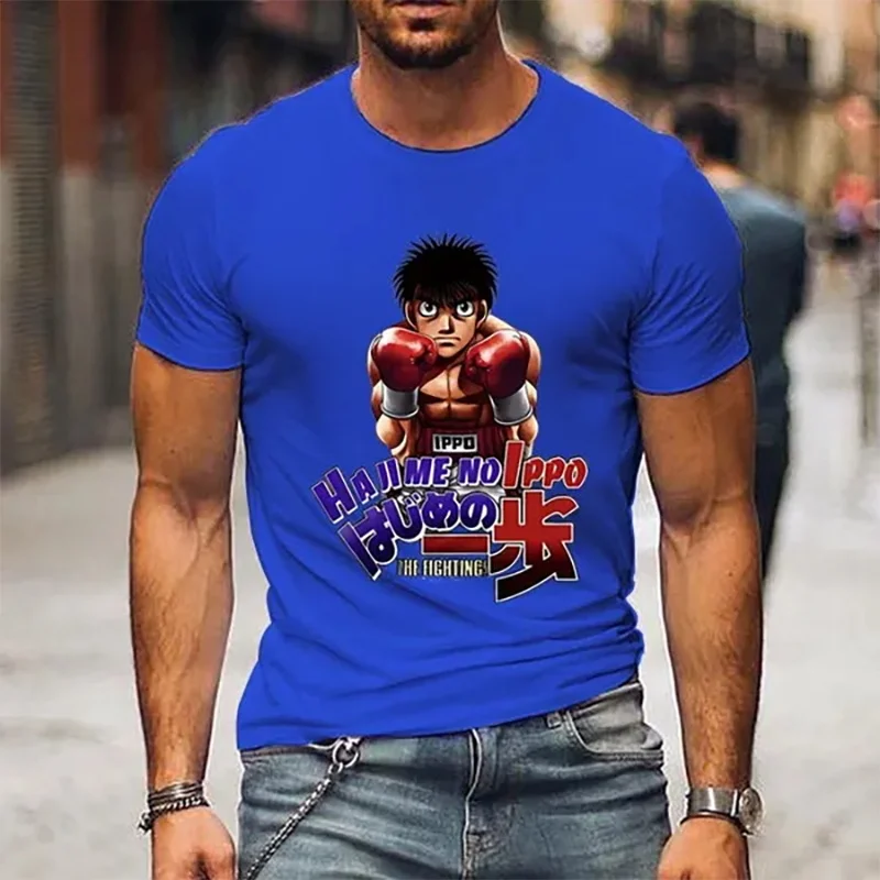 Anime Hajime No Ippo T Shirt Men's Casual Personality Loose T Shirt Streetwear Fashion Anime Harajuku Tees
Anime Hajime No Ippo T Shirt Men's Casual Personality Loose T Shirt Streetwear Fashion Anime Harajuku Tees
