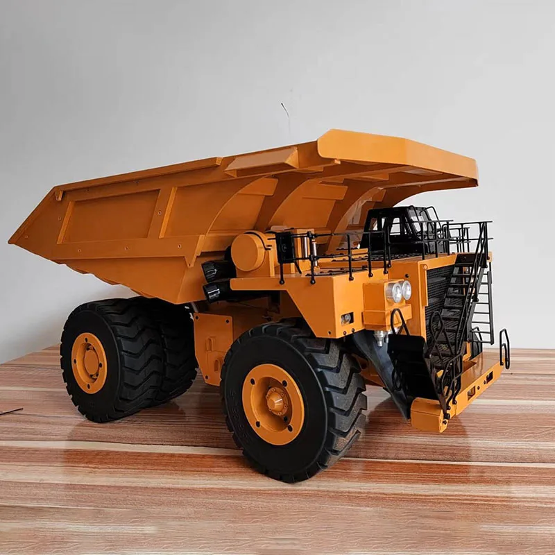 

RC Metal 1/20 Hydraulic Mine Tipper 793D Dumper Truck Painted Finished I6X Radio Lights Outdoor Model for Boys TH20695-SMT5