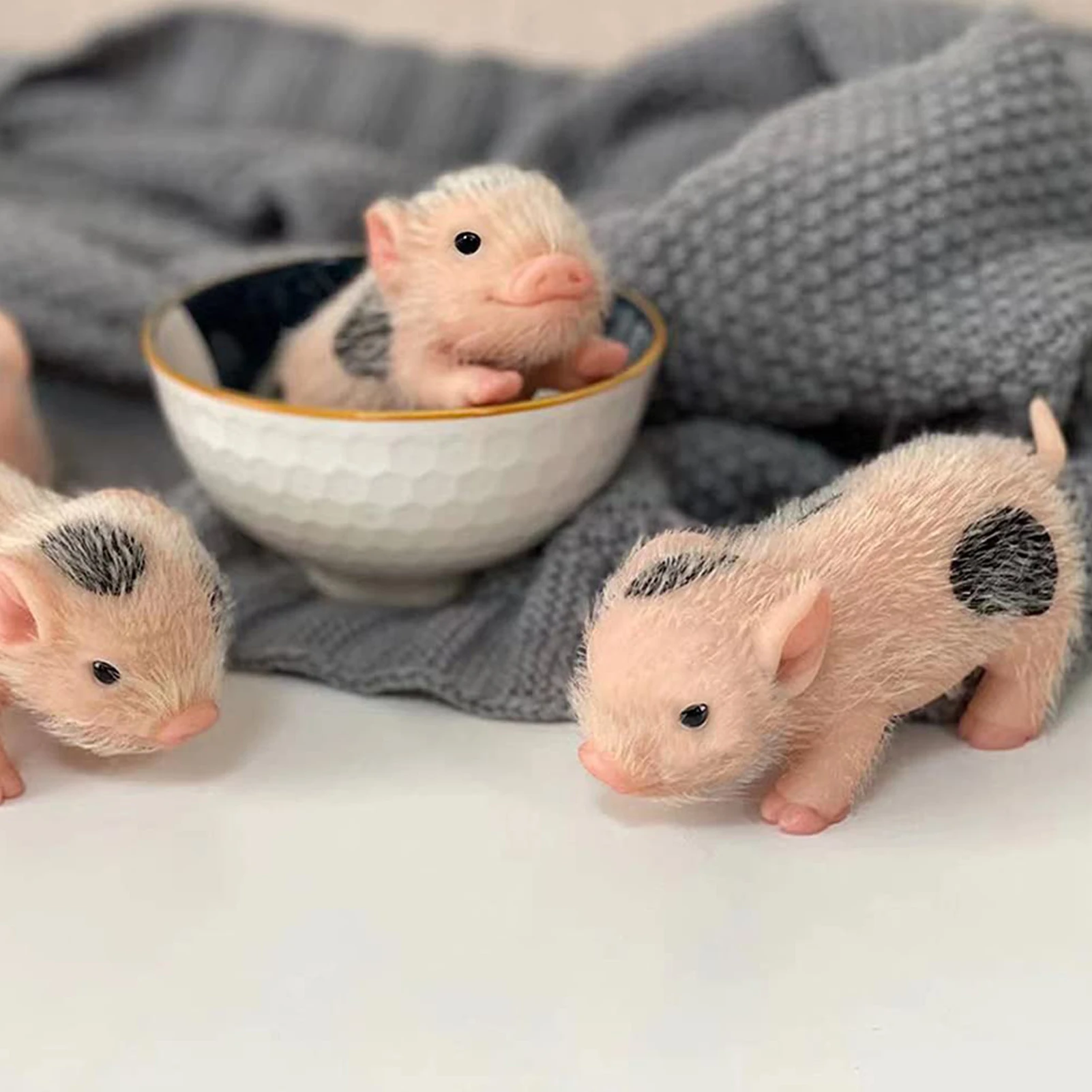 5-дюймовая Мягкая силиконовая кукла-свинка, полноразмерная силиконовая кукла-свинка, мягкая на ощупь кукла-Реборн, детские игрушки, реквизит для фотосъемки, подарок на день рождения
5-дюймовая Мягкая силиконовая кукла-свинка, полноразмерная силиконовая кукла-свинка, мягкая на ощупь кукла-Реборн, детские игрушки, реквизит для фотосъемки, подарок на день рождения