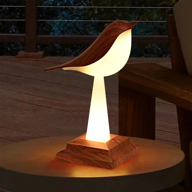 Remote Control Dimming Three-colors Creative Car Aromatherapy Bird Table Lamp Magpie Decorative Lamp Bedroom Bedside Night Light
Remote Control Dimming Three-colors Creative Car Aromatherapy Bird Table Lamp Magpie Decorative Lamp Bedroom Bedside Night Light