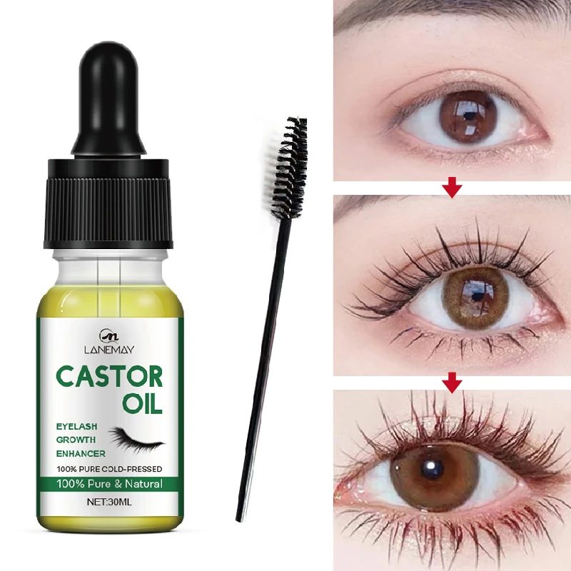 Eyelash Growth Solution Castor Oil Eyebrows Rapid Growth Serum Lifting Lengthening Fullness Thicken Eyelashes Treatment Essence
Eyelash Growth Solution Castor Oil Eyebrows Rapid Growth Serum Lifting Lengthening Fullness Thicken Eyelashes Treatment Essence