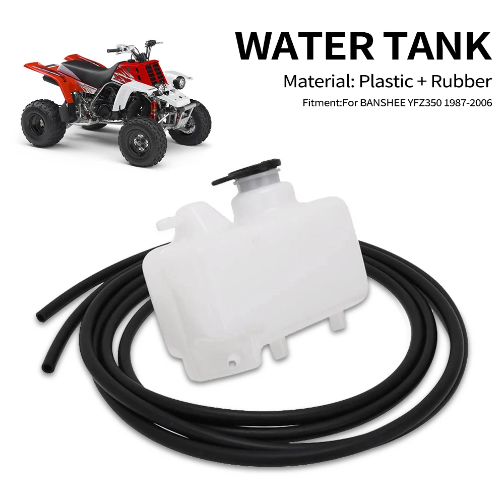 

Motorcycle Water Tank Coolant Radiator For YAMAHA BANSHEE YFZ350 YFZ 350 1987-2006