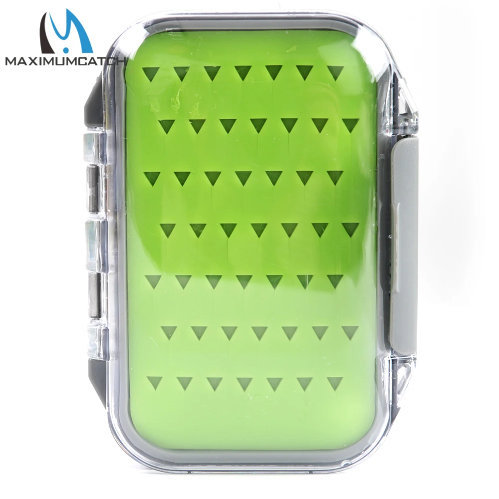 Maximumcatch коробка для ловли нахлыстом, удобная в захвате силиконовая вставка, двухсторонняя/односторонняя прозрачная крышка, коробка для ловли нахлыстом
Maximumcatch коробка для ловли нахлыстом, удобная в захвате силиконовая вставка, двухсторонняя/односторонняя прозрачная крышка, коробка для ловли нахлыстом