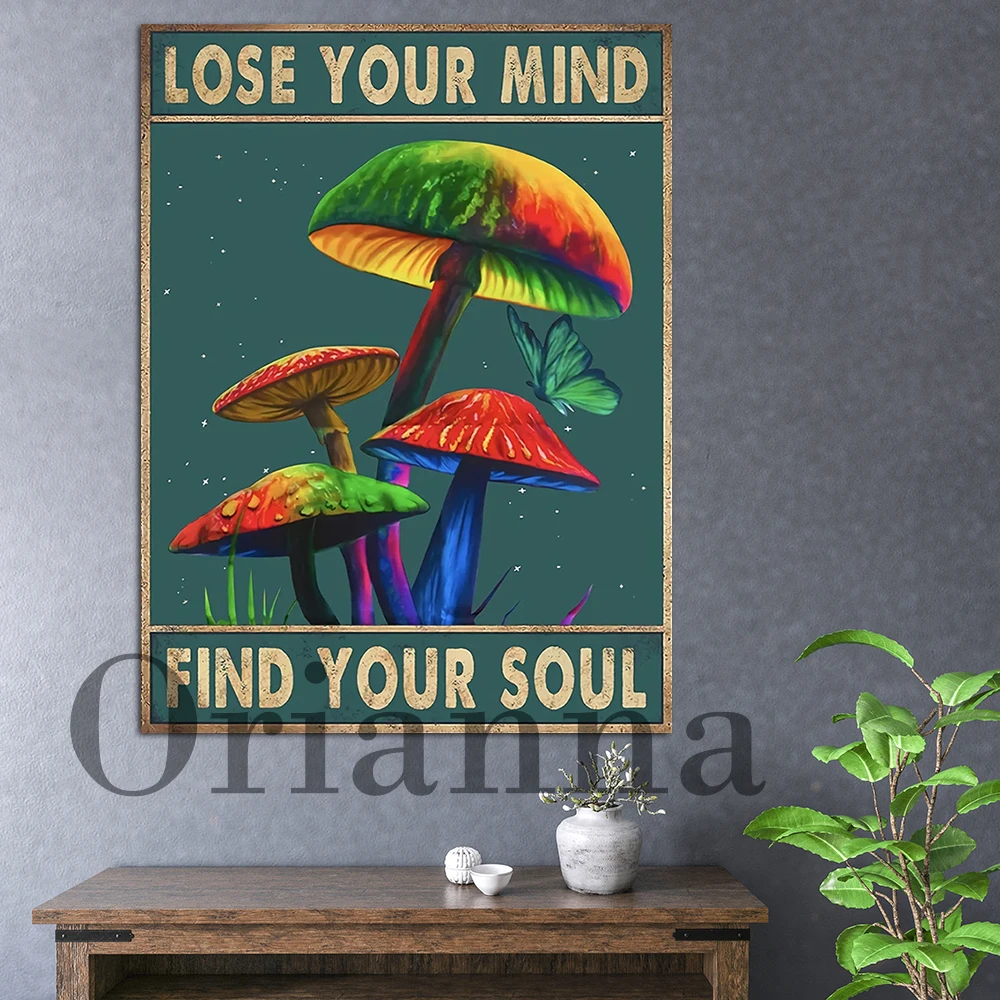 Lose Your Mind Find Your Soul Poster, Vintage Retro Wall Art, Magic Mushrooms, Pshycadellic Room Decor, Hippie Room Decor Print
Lose Your Mind Find Your Soul Poster, Vintage Retro Wall Art, Magic Mushrooms, Pshycadellic Room Decor, Hippie Room Decor Print