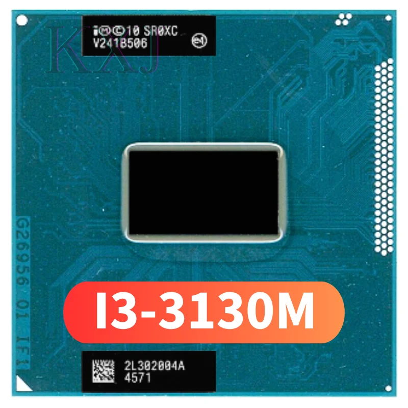 

Intel Core i3-3130M i3 3130M SR0XC 2.6 GHz Used Dual-Core Quad-Thread CPU Processor 3M 35W Socket G2 / rPGA988B