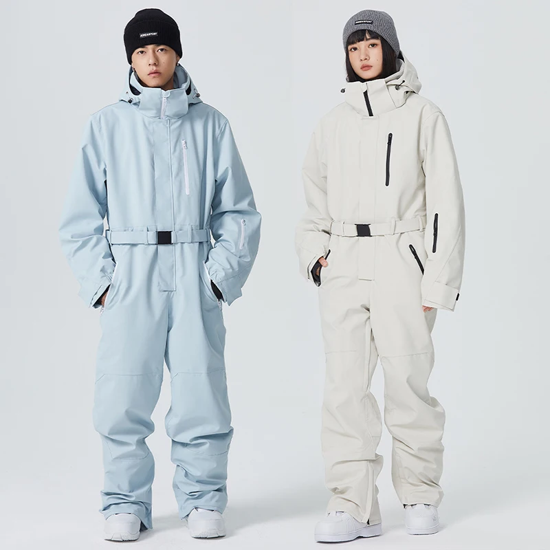 2024 Windproof Warm Man Snowboard Jumpsuit Winter Hooded Women Ski One Piece Suits Outdoor Mountain Female Overalls Clothes
2024 Windproof Warm Man Snowboard Jumpsuit Winter Hooded Women Ski One Piece Suits Outdoor Mountain Female Overalls Clothes