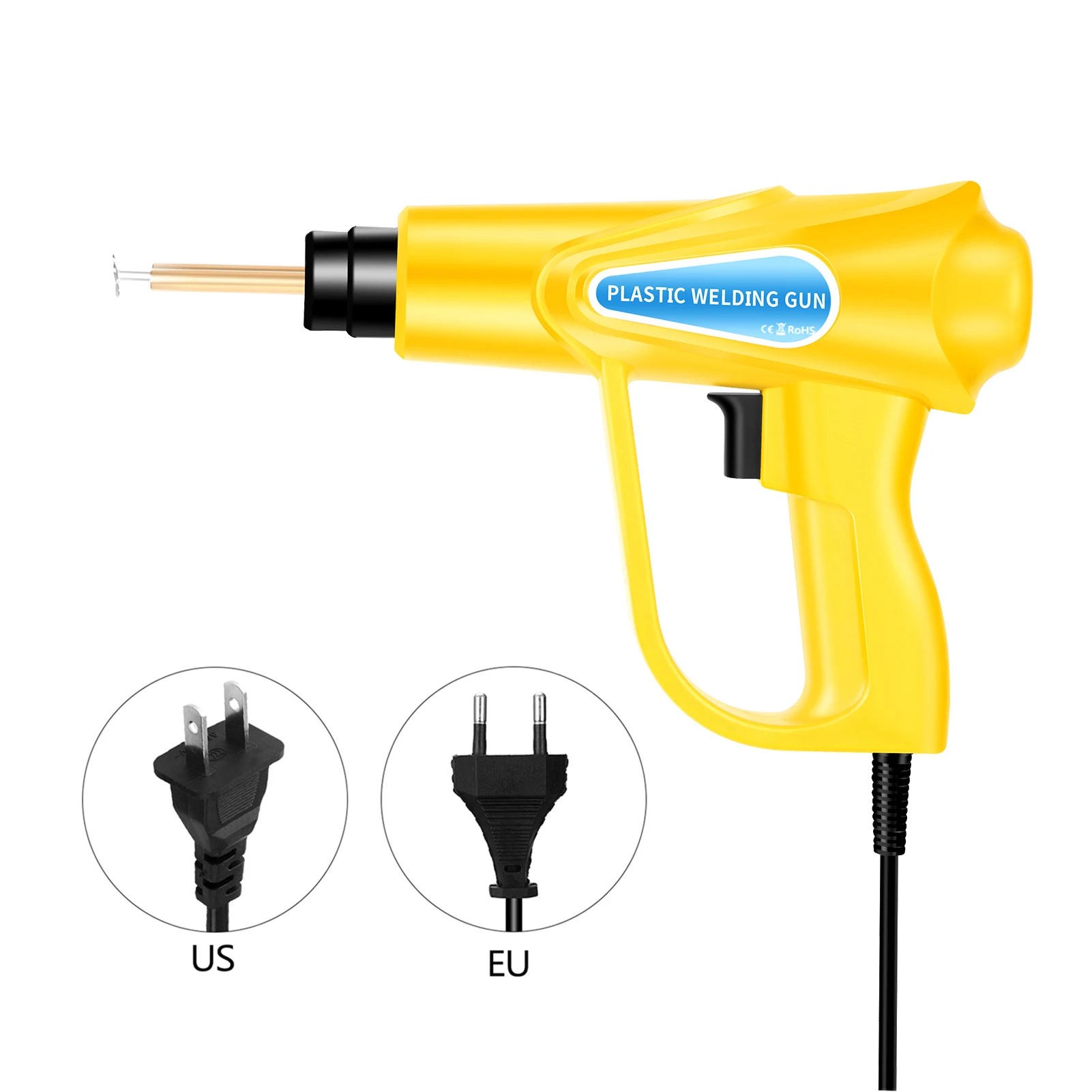 70W Hot Stapler Plastic Welding Machine Car Bumper Repair Kit Plier 4 types Flat/Outside Corner/Inside Corner/Wave Staples
70W Hot Stapler Plastic Welding Machine Car Bumper Repair Kit Plier 4 types Flat/Outside Corner/Inside Corner/Wave Staples