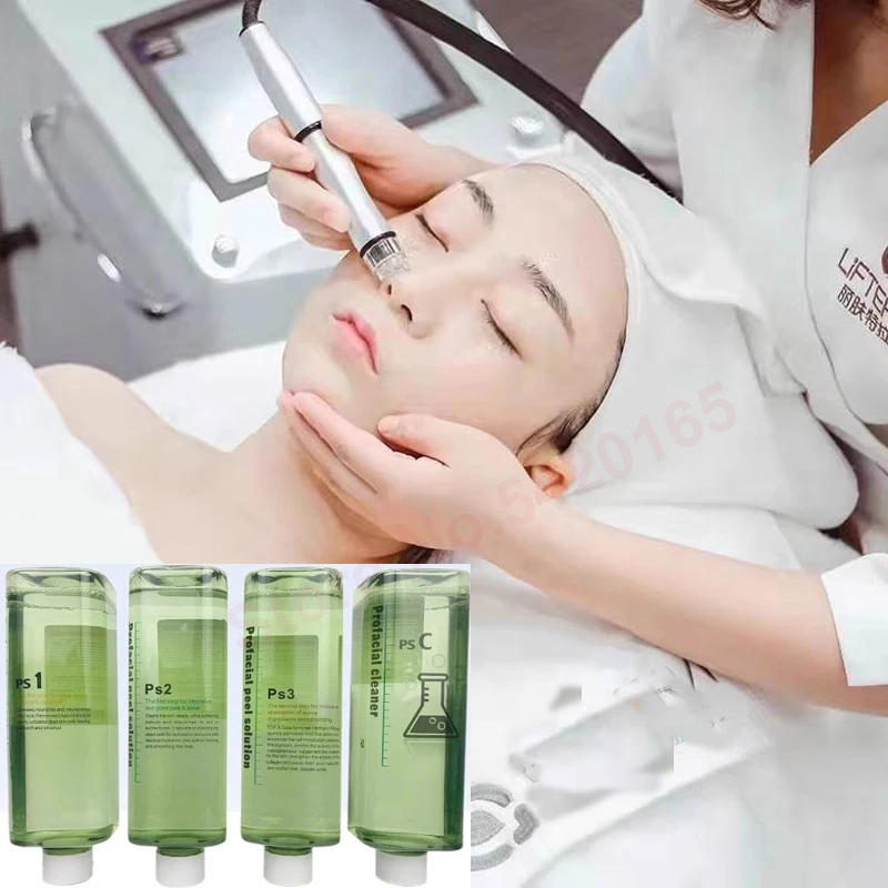 

Hydra Dermabrasion Authentic Aqua Peeling Solution 500ml Per Bottle Face Clean Facial Cleansing Blackhead Export Liquid Repair