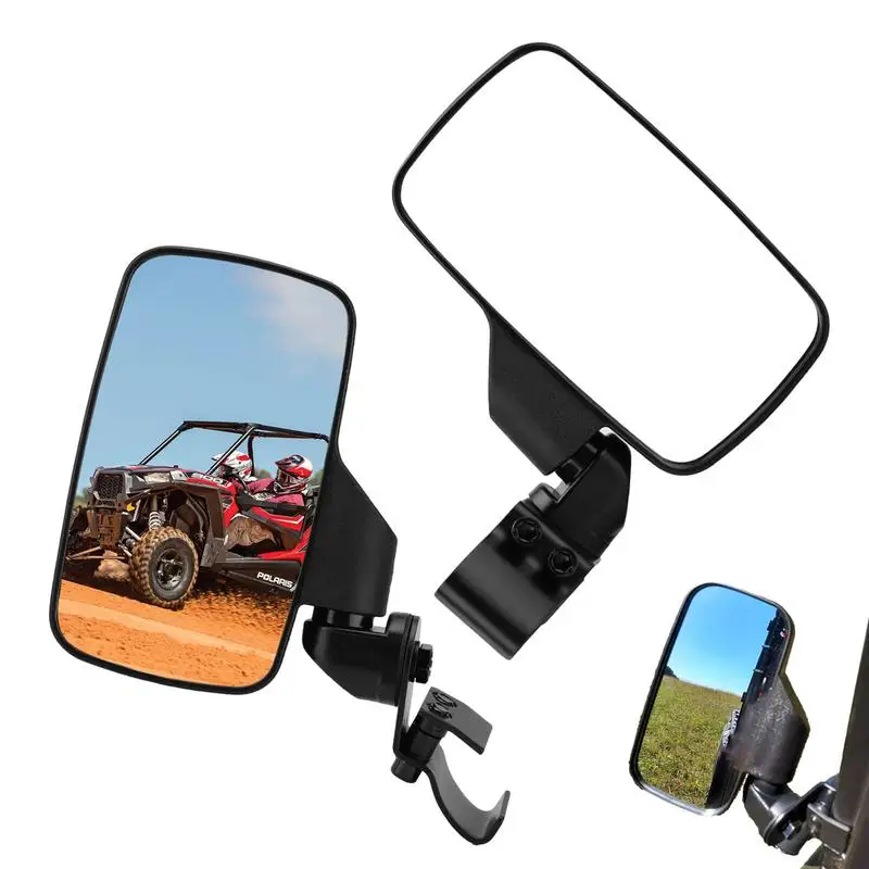 UTV Rearview Mirror Shockproof Side Mirror 360 Degree Adjustable Utv Side Mirrors 2 Roll Cage Automotive Side Reflection Mirrors
UTV Rearview Mirror Shockproof Side Mirror 360 Degree Adjustable Utv Side Mirrors 2 Roll Cage Automotive Side Reflection Mirrors