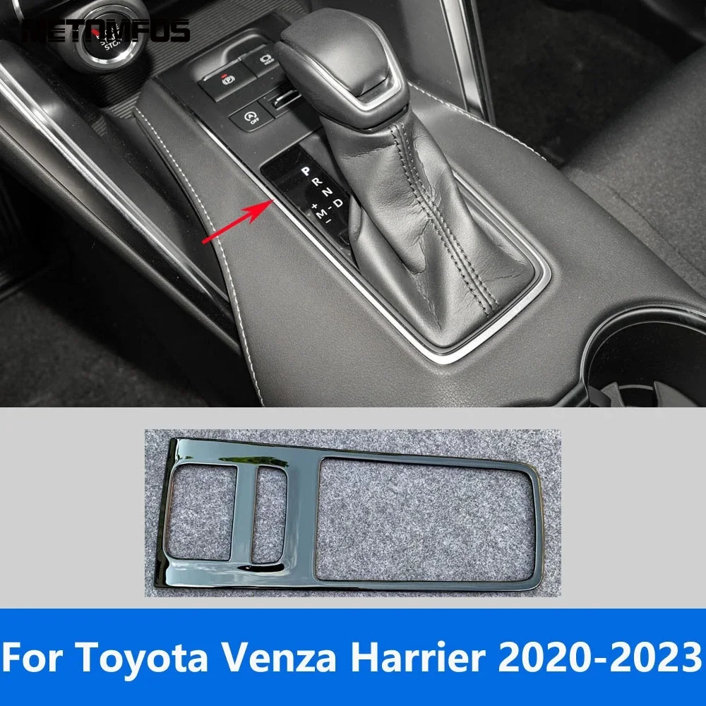 Матовая центральная консоль переключения передач для Toyota Harrier Venza 2020-2022 2023, крышка коробки переключения передач, отделочная рамка, аксессуары для интерьера, автостайлинг
Матовая центральная консоль переключения передач для Toyota Harrier Venza 2020-2022 2023, крышка коробки переключения передач, отделочная рамка, аксессуары для интерьера, автостайлинг