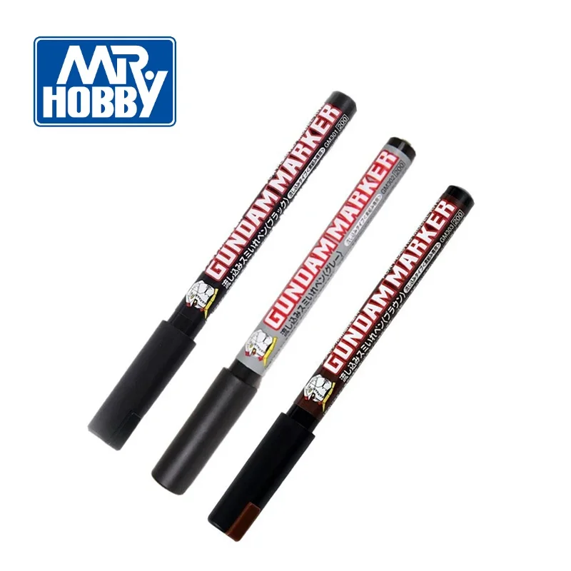 MR.HOBBY Marker GM301 GM302 GM303 GSI Permeating Pen 3pcs Black Gray Brown Pour Type Oily Paint Pen for Plastic Model Kit
MR.HOBBY Marker GM301 GM302 GM303 GSI Permeating Pen 3pcs Black Gray Brown Pour Type Oily Paint Pen for Plastic Model Kit