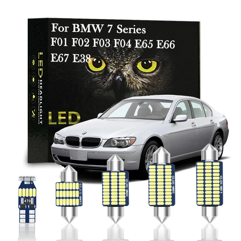 Canbus For BMW 7 Series F01 F02 F03 F04 E65 E66 E67 E38 735i 740i 740d 745i 750i GS 760li Accessories Interior Light LED
Canbus For BMW 7 Series F01 F02 F03 F04 E65 E66 E67 E38 735i 740i 740d 745i 750i GS 760li Accessories Interior Light LED