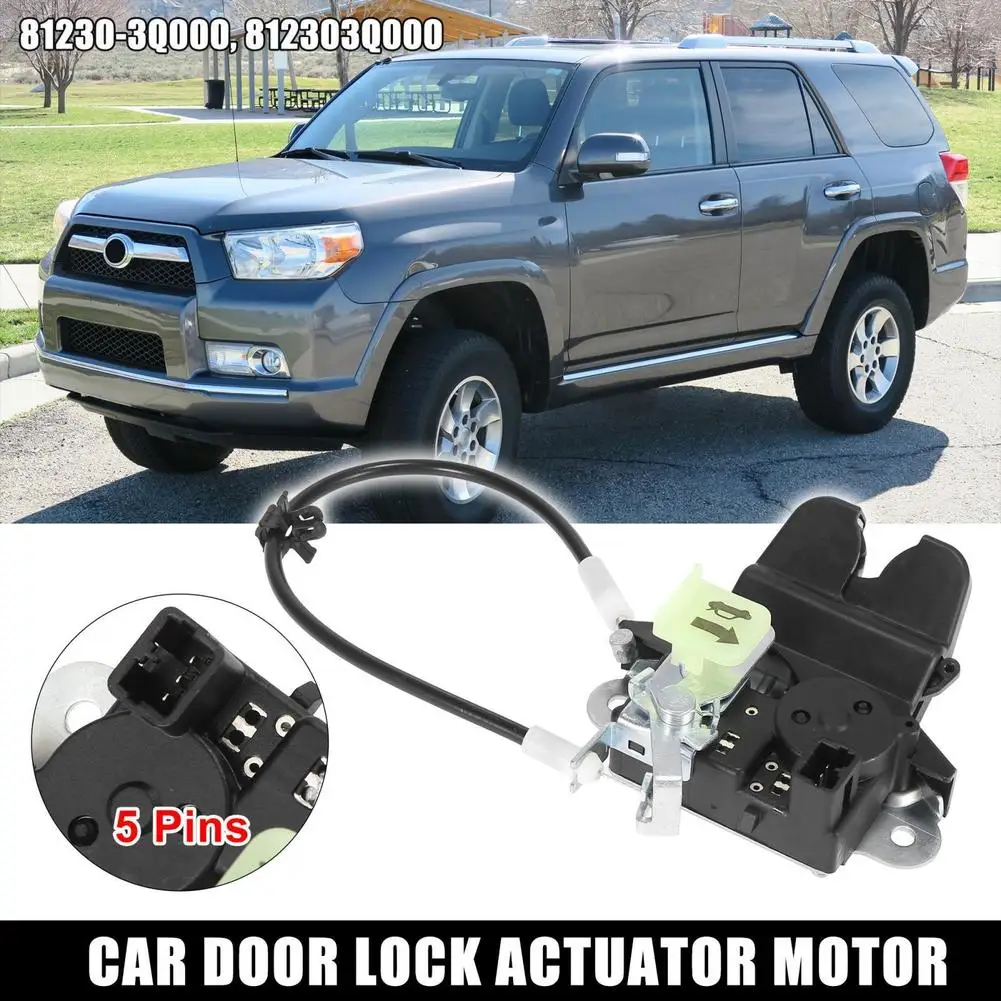 

Car Rear Tailgate Liftgate Actuator 81230-3Q000 Trunk Lock Actuator Compatible For 2011-14 Sonata