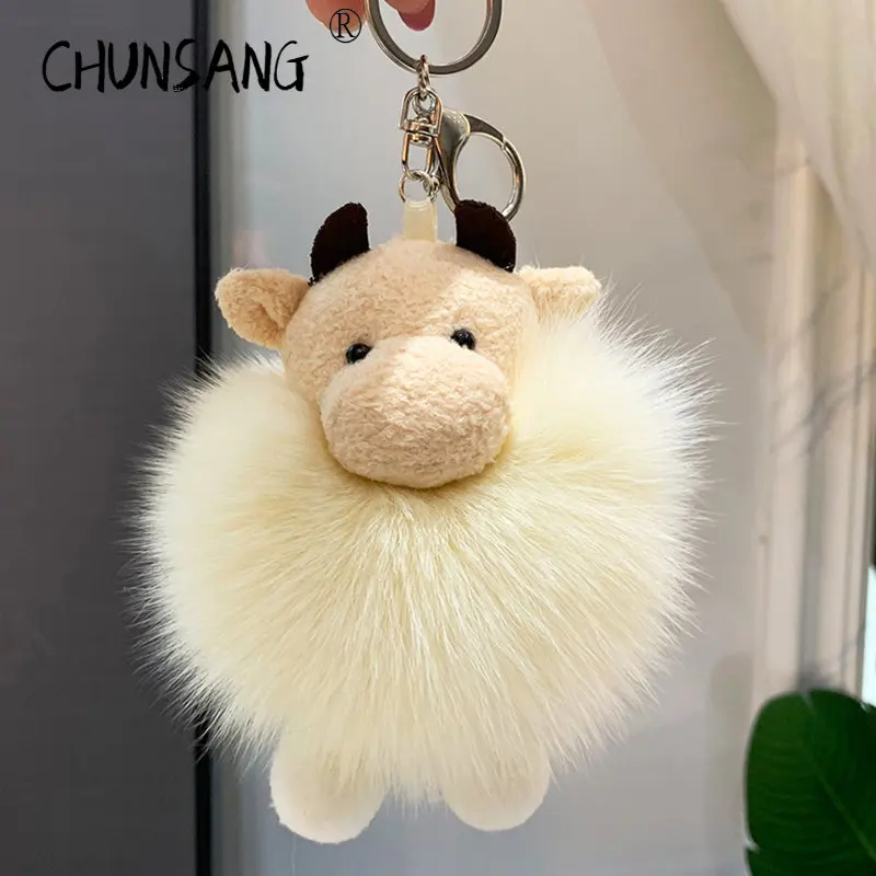2022 New In Calf Real Fox Fur Handmade Cute Key Chain Keychains Bag Accessory Car Keychain Gift Keyrings Keyring Accessories
2022 New In Calf Real Fox Fur Handmade Cute Key Chain Keychains Bag Accessory Car Keychain Gift Keyrings Keyring Accessories