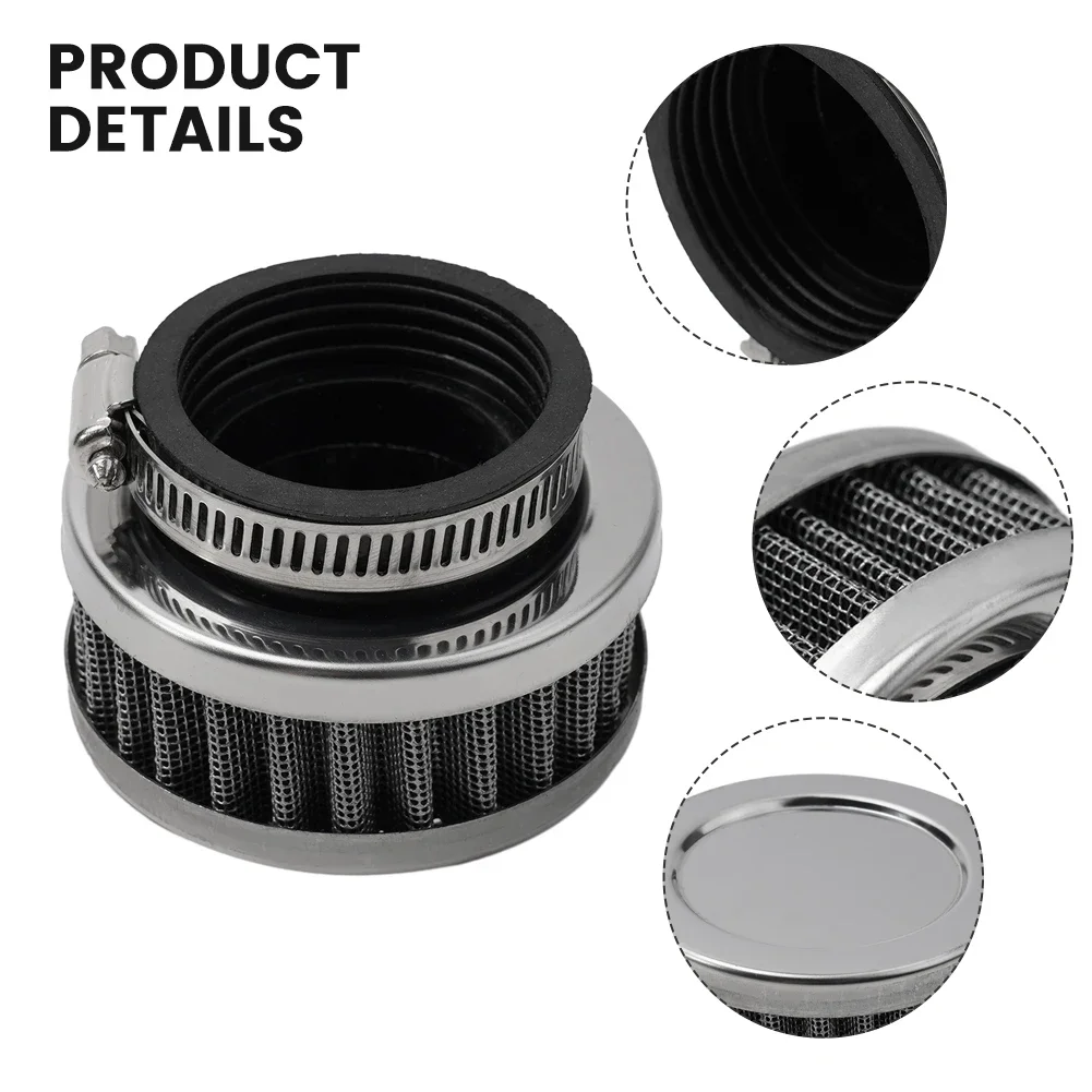Durable Air Filter Cleaner Parts & Accessories Black Round Tapered Rubber Silver Stainless Steel For Motorcycle
Durable Air Filter Cleaner Parts & Accessories Black Round Tapered Rubber Silver Stainless Steel For Motorcycle