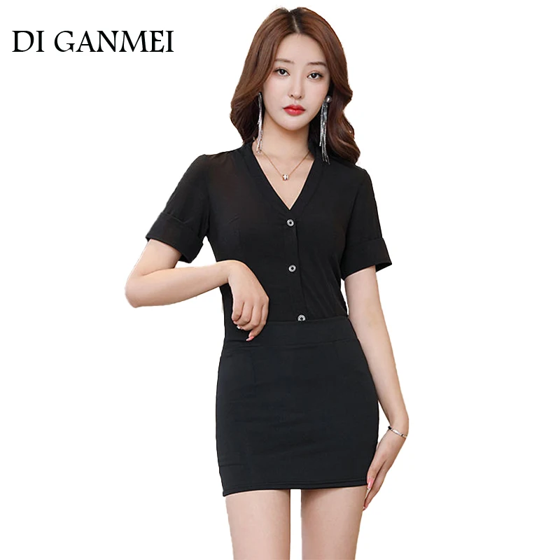 Esthetic Uniform Beauty Salon Beautician Overalls Hotel Front Desk Short-Sleeved Hip Skirt Suit Sauna Foot Bath Massage Clothes
Esthetic Uniform Beauty Salon Beautician Overalls Hotel Front Desk Short-Sleeved Hip Skirt Suit Sauna Foot Bath Massage Clothes
