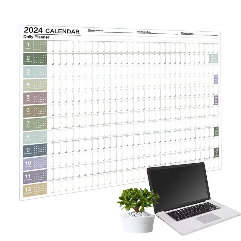 

Calendar 2024 Wall Wall Calendar Jan To Dec 2024 29x20 Inch 12 Monthly Calendar 2024 Calendars Annual Yearly Planner Thick Paper