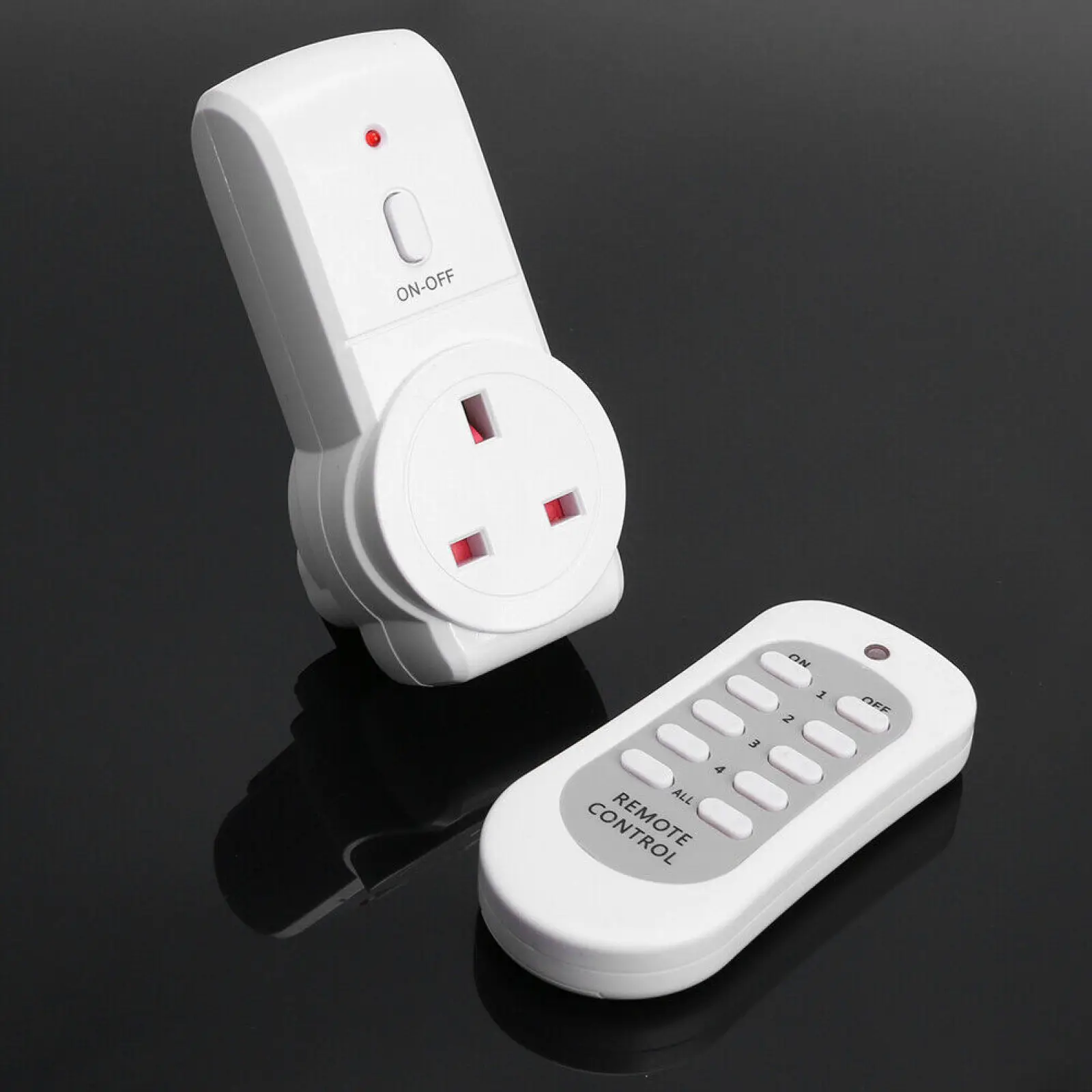 Wireless Remote Control Socket Switch AC 240V 10A UK Plug House Power Outlet Remote ON OFF Electrical Outlets For Lighting
Wireless Remote Control Socket Switch AC 240V 10A UK Plug House Power Outlet Remote ON OFF Electrical Outlets For Lighting