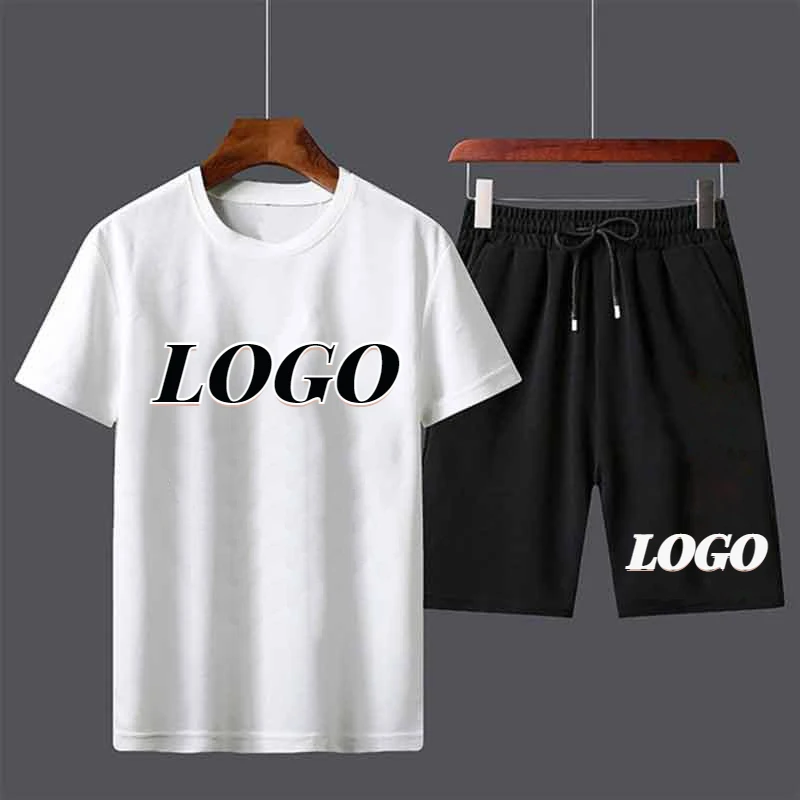Custom LOGO Men Jogging Suit Summer 2 Piece Set Short Sleeve Casual Sport Fitness T-shirt+Board Shorts Male Tracksuits
Custom LOGO Men Jogging Suit Summer 2 Piece Set Short Sleeve Casual Sport Fitness T-shirt+Board Shorts Male Tracksuits