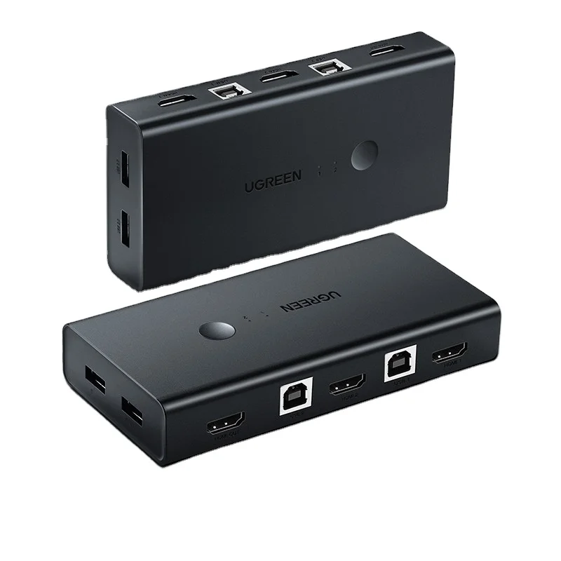 Ugreen Hdr Kvm Switch 2 Port 4k Usb Vga er Splitter Box For Sharing Printer Keyboard Mouse Hdrr+
Ugreen Hdr Kvm Switch 2 Port 4k Usb Vga er Splitter Box For Sharing Printer Keyboard Mouse Hdrr+